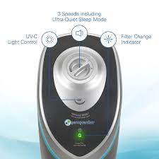 GermGuardian AC5000E 4-in-1 Air Purifier with HEPA Filter, UV-C Sanitizer and Odor Reduction, 28-Inch Tower - pick up only