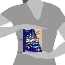 Smarties Milk Chocolate Candies Pouch (203 g)