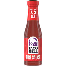Taco Bell  Fire Sauce--7.5 oz