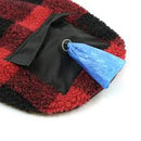 One Paw, Hooded Sherpa Dog Jacket with Poop Bag Dispenser, Multiple sizes