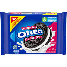 OREO Double Stuf Sandwich Cookies, 1 Family Size Resealable Pack