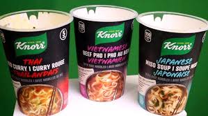 Knorr Instant Rice Noodle Soup Cups - Case of 8 - Pick a Flavour