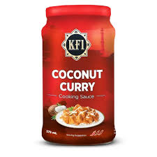 KFI Coconut Curry Cooking Sauce 375 mL