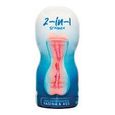 Adam & Eve 2 in 1 Stroker Realistic Vagina & Ass Male Masturbator