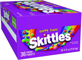 BULK BUY - Skittles Berry, 61gm, 36 Count