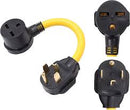 ONETAK NEMA 14-30P to 6-30R 240V 30 Amp 4 Prong Male Plug to 3 Prong Female  Power Cord Adapter