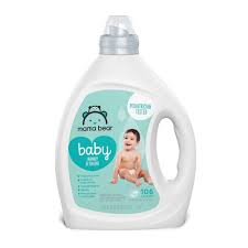 Mama Bear Concentrated Liquid Baby Laundry Detergent, Fragrance Free, 106 Loads - pick up only
