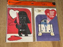 Hallmark Star Wars Valentines Day Cards R2D2 Darth Vader 6 pack