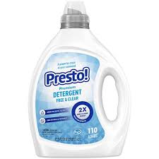 Presto! Concentrated Liquid Laundry Detergent,  110 Load - pick up only