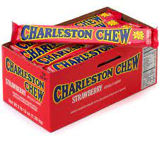BULK BUY - Case of 24 bars - Charleston Chew - Strawberry Candy Bar