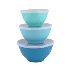 Mainstays 6-Piece Eco-Friendly Plastic Round Serving Bowls