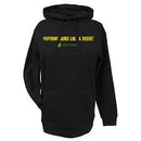 John Deere Hooded sweatshirt--Size Large