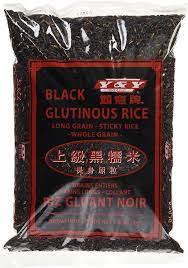Y&Y R4BLS Black Glutinous Rice, 2-Kilogram - pick up only