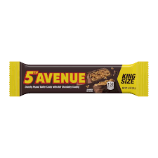 5TH AVENUE Crunchy Peanut Butter in Chocolate- King Size Candy Bar-96g