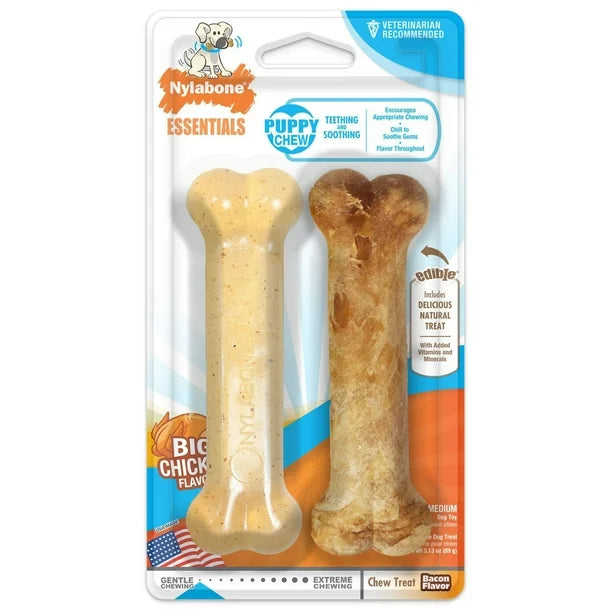 Nylabone Essentials Puppy Chew Combo Pack