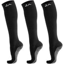LA Active 20-30mmHg Unisex Compression Socks with Non-Slip Grips