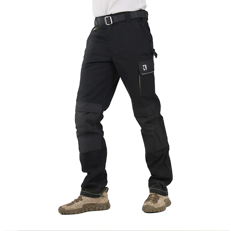Ellobird Men's Cargo Construction Flex Work Tactical Pants Size 32W/34L