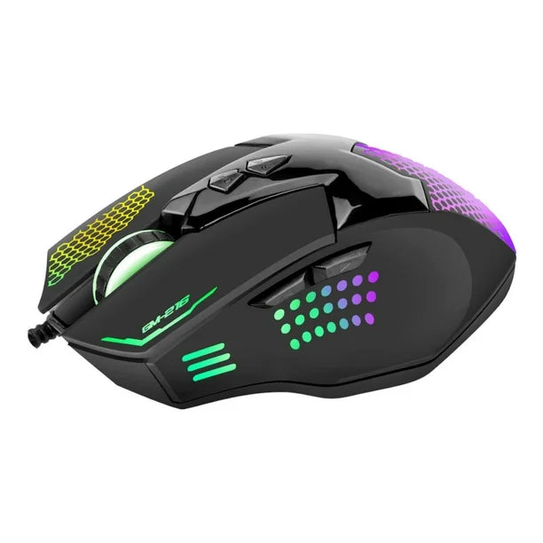 Xtrike Me Wired Optical Gaming Mouse GM-216 7D 7 Buttons 7 colors Backlight DPI 1200/1800/2400/3600