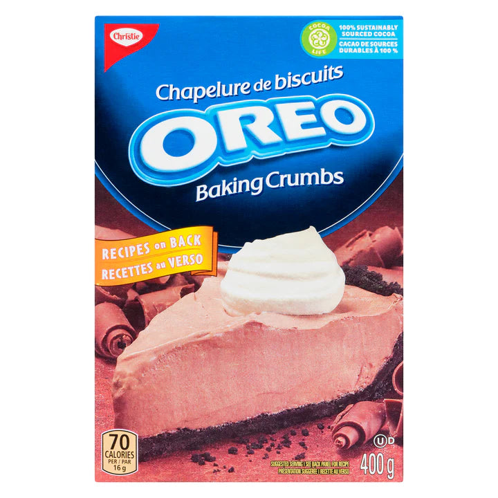 Christie Oreo Baking Crumbs, 400-g