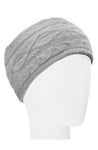 L. Erickson Cashmere Headwrap in colour fog
