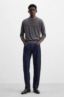 ZARA Men's POINTED TOE CHELSEA BOOTS, 6 US, Black