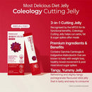 FOODOLOGY Coleology Cutting Jelly 25g x 10 sticks