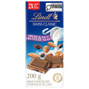 Lindt SWISS CLASSIC Fruit & Nut Milk Chocolate Bar, 200g