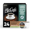 McCafé Premium Medium Dark Roast Decaf - K-Cup Coffee Pods - 24 Pack (258g)