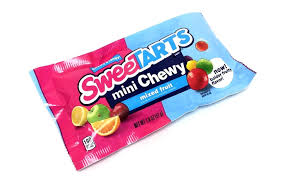 Sweet Tarts Mini Chewy  MIXED FRUIT 51G