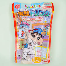 BULK BUY - 8 bags - Japan Specialties - Crayon Shin-Chan Namaiki Drink DIY Kit - Grape