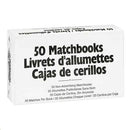 Matches - Plain White Book - 50/Box (50)