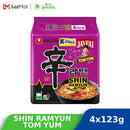 NONGSHIM JAYFAI SHIN Ramyun Tom Yum (4 x 123g) Noodles