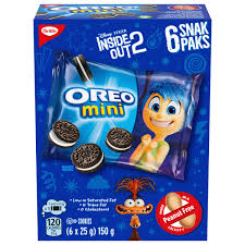 Oreo Pixar Inside out 2 Mini Sandwich Cookies, Chocolate 150g
