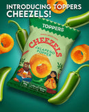 Toppers Cheezels Jalapeño Poppers Chips 210g