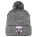 Men's Edmonton Oilers Knit Hat with Pom