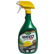 Scotts Weed B Gon MAX Ready-to-Use Weed Control/Killer, Herbicide for Lawns, 1-L