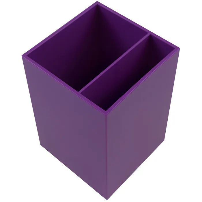 JAM purple plastic pen holder