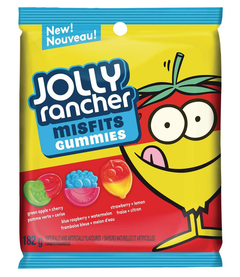 Jolly Rancher Misfits Gummies Candy 182 g
