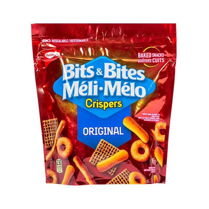 Crispers Bits & Bites Snack and Cracker Mix (145 g) - PICK YOUR FLAVOUR
