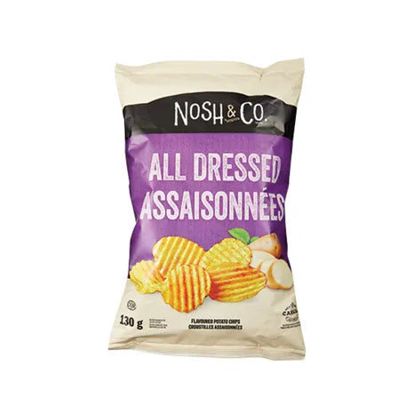 Nosh & Co. Potato Chips 130 g - Canadian