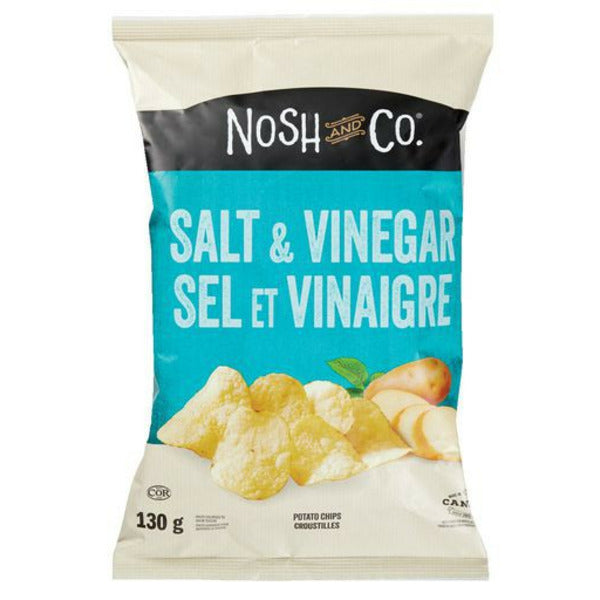 Nosh & Co. Potato Chips 130 g - Canadian