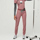FIGS High Waisted 2.0 Zamora Woman's Petite Jogger Scrub Pants (Mineral Mauve/Small)
