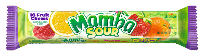Mamba Sour Fruit Chews (79.5g)