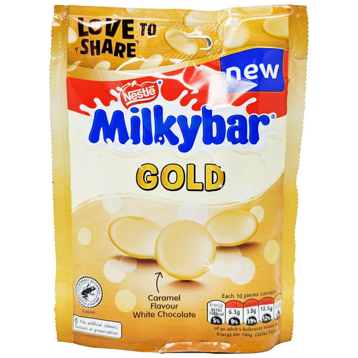 Nestle Milkybar Gold Caramel Buttons 86g