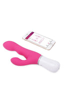 Lovense - Nora Bluetooth Rabbit Vibrator - Pink
