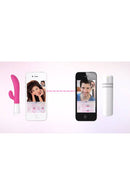 Lovense - Nora Bluetooth Rabbit Vibrator - Pink