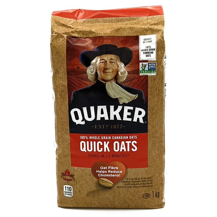 Quaker Oats (1 kg) - PICK YOUR TYPE