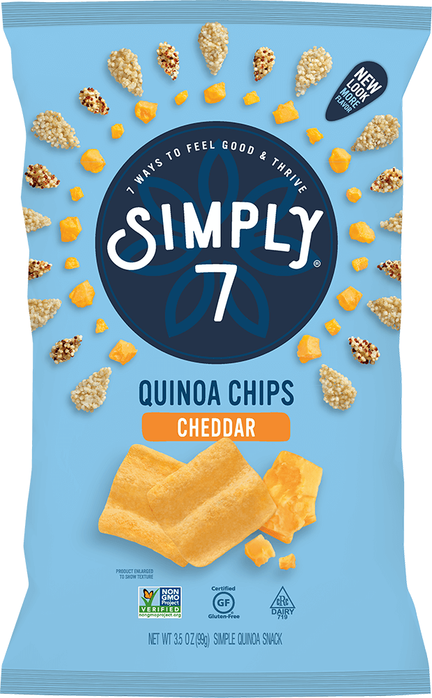 Simply 7 Chip Quinoa 99g bags - Pick your flavor