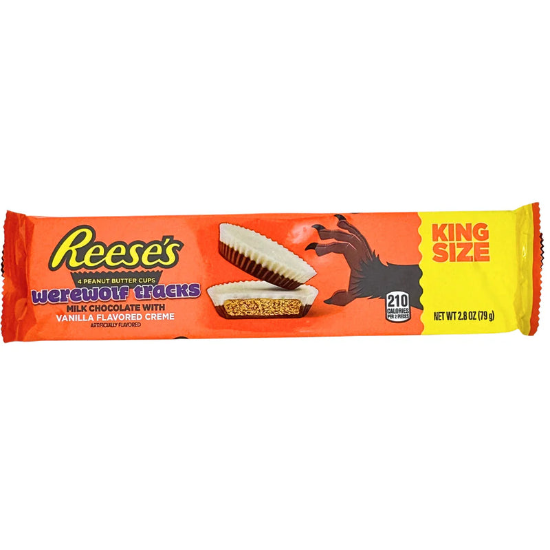 Reese's Werewolf Tracks 4 Peanut Butter Cups King Size (79g)