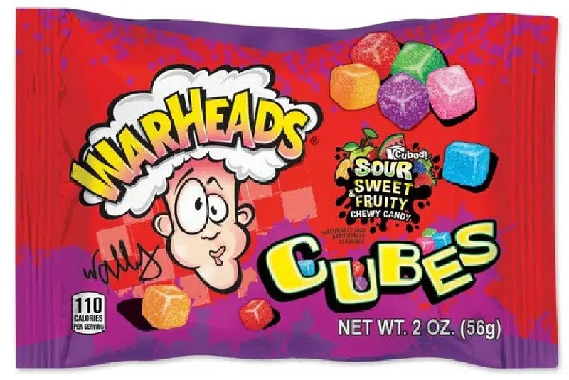 Warheads Cubes Sour Sweet & Fruity (56g)